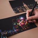 Scratch Glow Night Scene