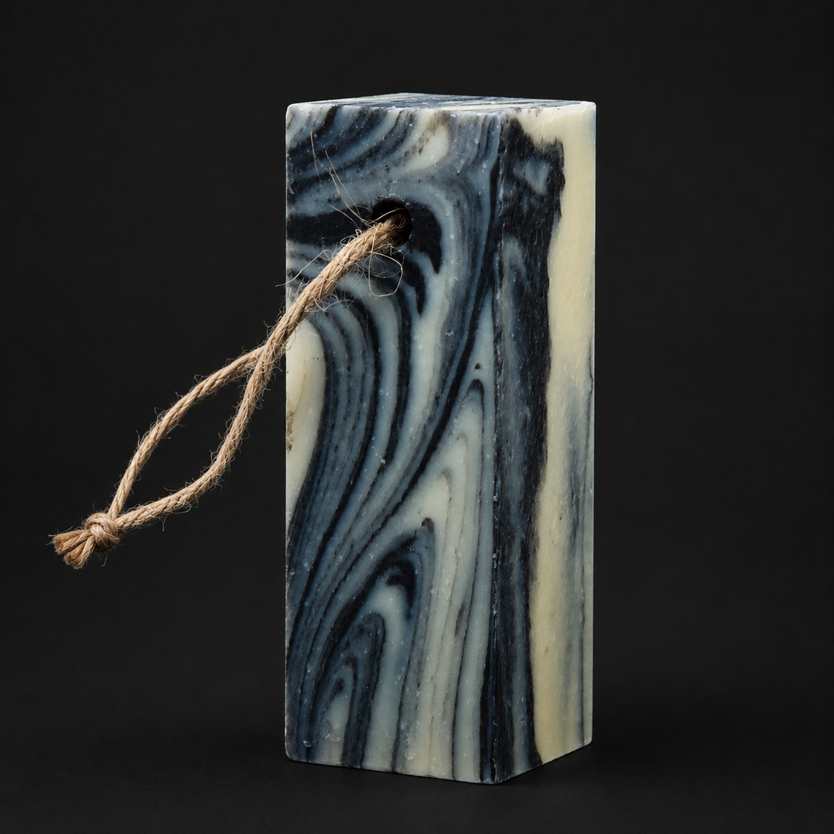 Handmade Bamboo Charcoal Cleansing Cold Process Soap